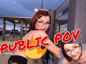 TinyEmily Porno Video: Besame meine fo**e ! Public ! POV ! Nylon ! Heels !!!!!