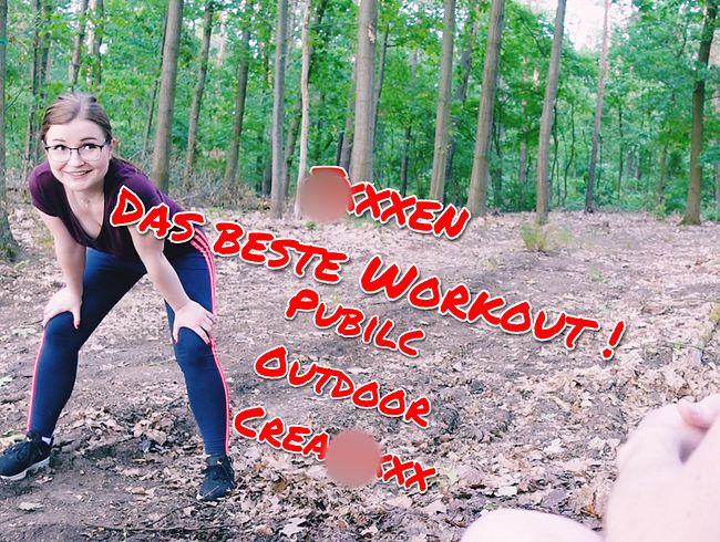 TinyEmily Porno Video: fi**EN ist das beste Workout !!! OUTDOOR PUBLIC cream**e