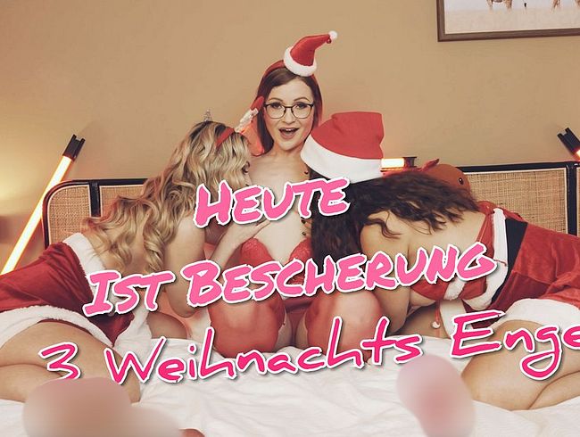 TinyEmily Porno Video: Geile Bescherung!! 3 Weihnachts Schlampen