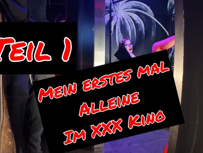 TinyEmily Porno Video: Mein ERSTES MAL Alleine im p*rno Kino!! Teil 1 Ao