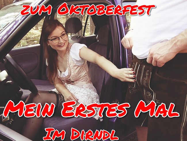TinyEmily Porno Video: Mein Erstes Mal s*x im Dirndel Oktoberfest s*xpanne  Dirndlfi**!! sper*a Zapft