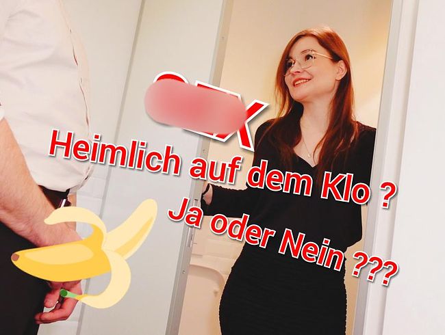 TinyEmily Porno Video: s*x heimlich auf dem Klo ?  Ja oder Nein? Traust du dich ?